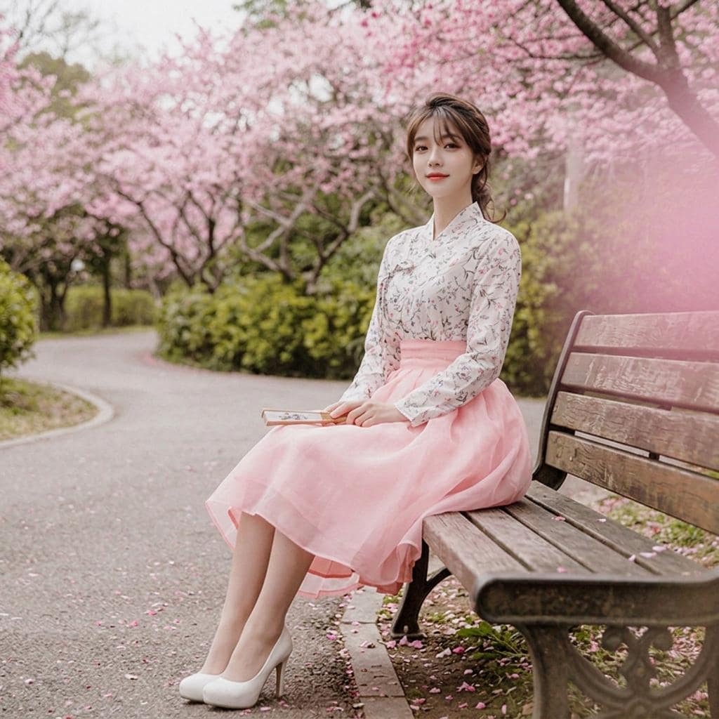 Korean Chiffon Dress - Etsy