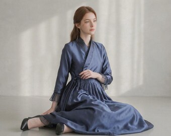 Custom Tailored Hanbok Dress, Seren Chollik, Bridal Shower