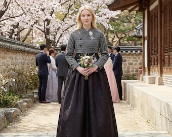 Op maat gemaakte Hanbok-jurk, Superior Chollik, huwelijksceremonie