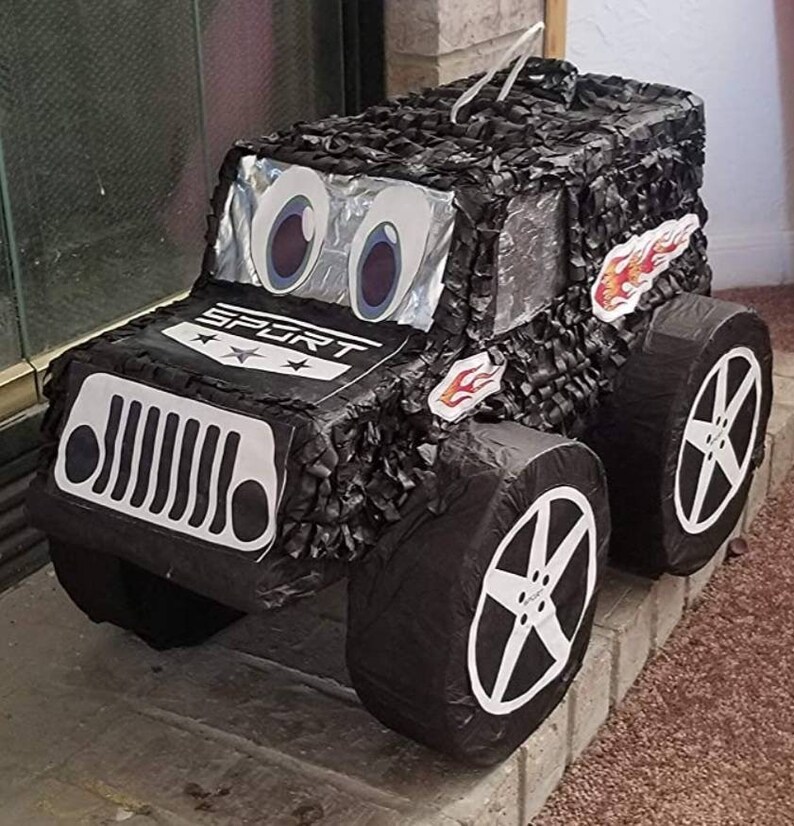 Monster Truck Pinata for Kids Party . Have Some Fun and Stay Etsy