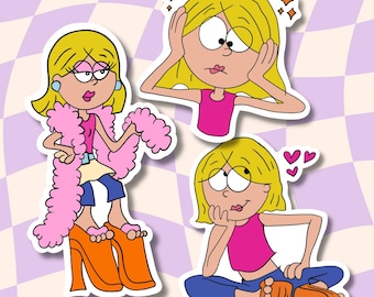 Lizzie Sticker || 90s Stickers || Waterproof Sticker || Laptop Stickers || Sticker Aesthetic | Retro Stickers | Water Bottle Sticker