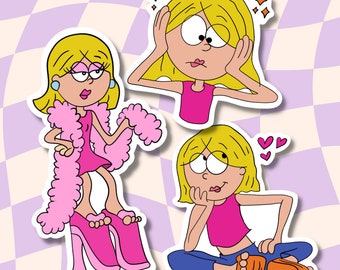 Lizzie McGuire Sticker || 90s Stickers || Waterproof Sticker || Laptop Stickers || Sticker Aesthetic | Retro Stickers | Water Bottle Sticker