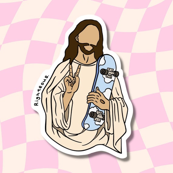 Jesus Stickers || Faith Stickers || Bible Stickers || Waterproof Stickers  || Laptop Stickers || Water Bottle Stickers || King Jesus