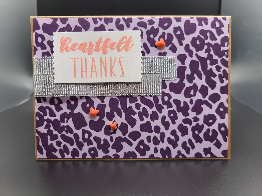 Thank You Card Etsy