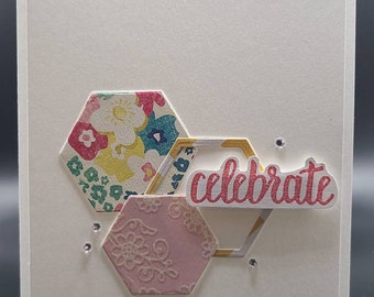 Celebrate, greeting card