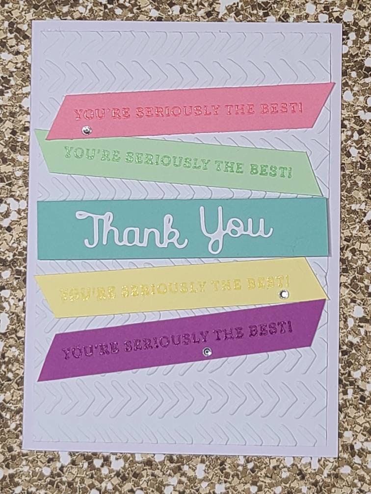 Thank You card Etsy