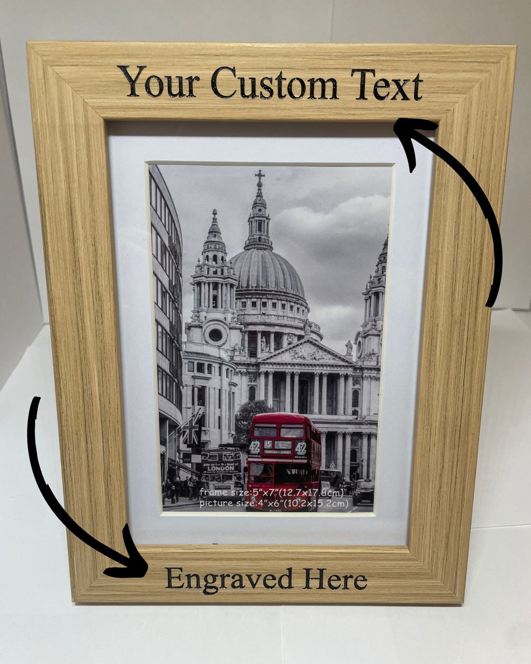 Personalized Picture Frame A Perfect Gift for Friends, Family and Loved Ones 5x7 Personalized