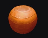 Selenite Tea light holder (Orange) - Grenade