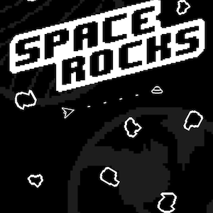 Space Rocks Playable Poster - Etsy