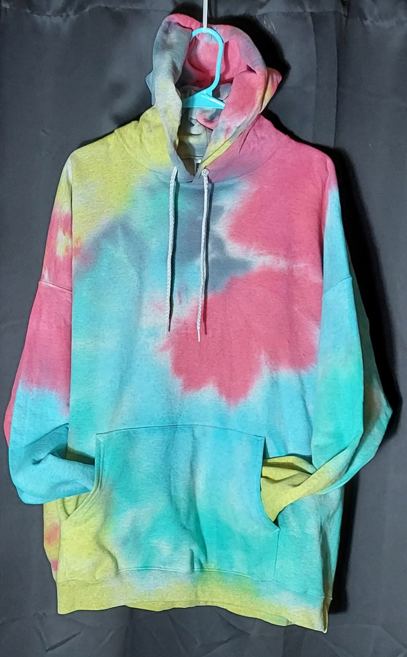 Cotton Hand Tye Dyed Comfortable Hoodie Etsy