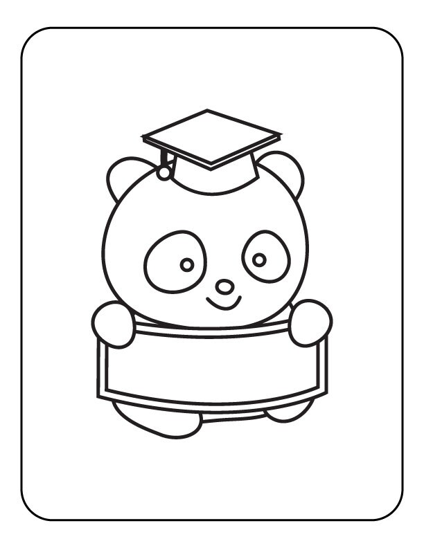 20 Cute Little Panda Coloring Pages | Etsy