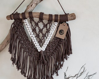 Mini Moon 2 - macrame wall hanging