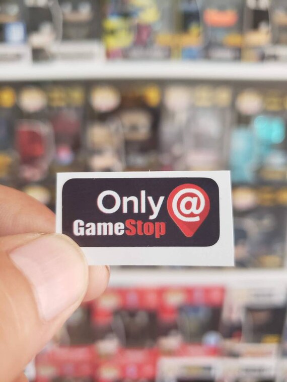 only at gamestop sticker
