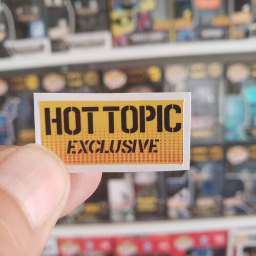 Sticker Hot Topic Pre Release Exclusive Replacement for Funko Etsy UK