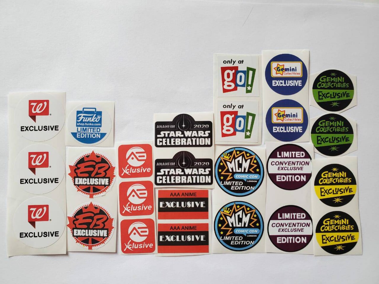 Pack 25 Different Replacement Stickers for Funko Pop. Etsy