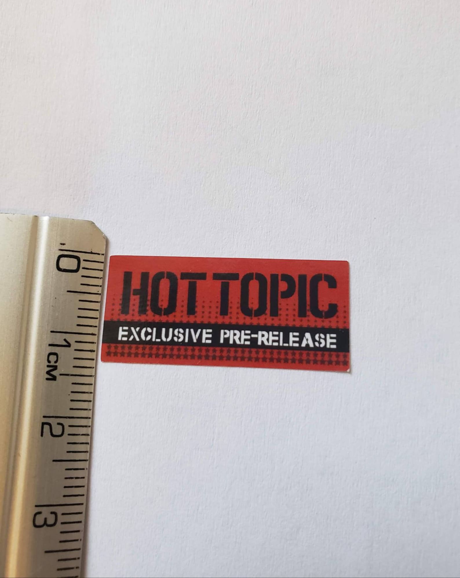Sticker Hot Topic Pre Release Exclusive replacement for Funko Etsy