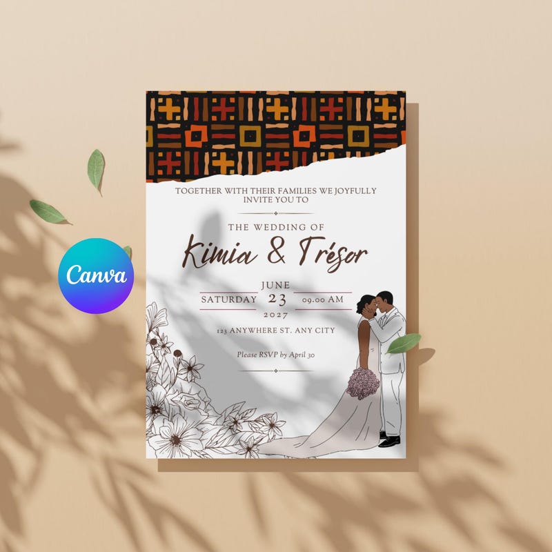 Zulu Traditional Invitation - Etsy