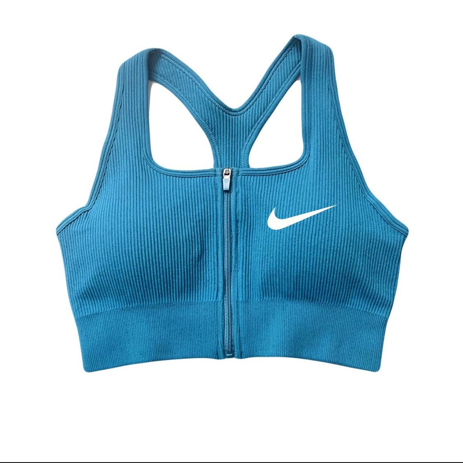 Nike ribbed sports bra and leggings custom | Etsy