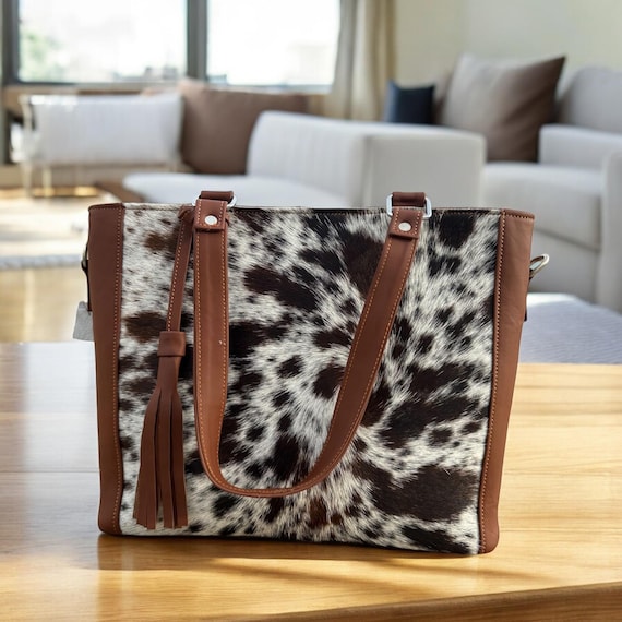 Cowhide leather bags deals