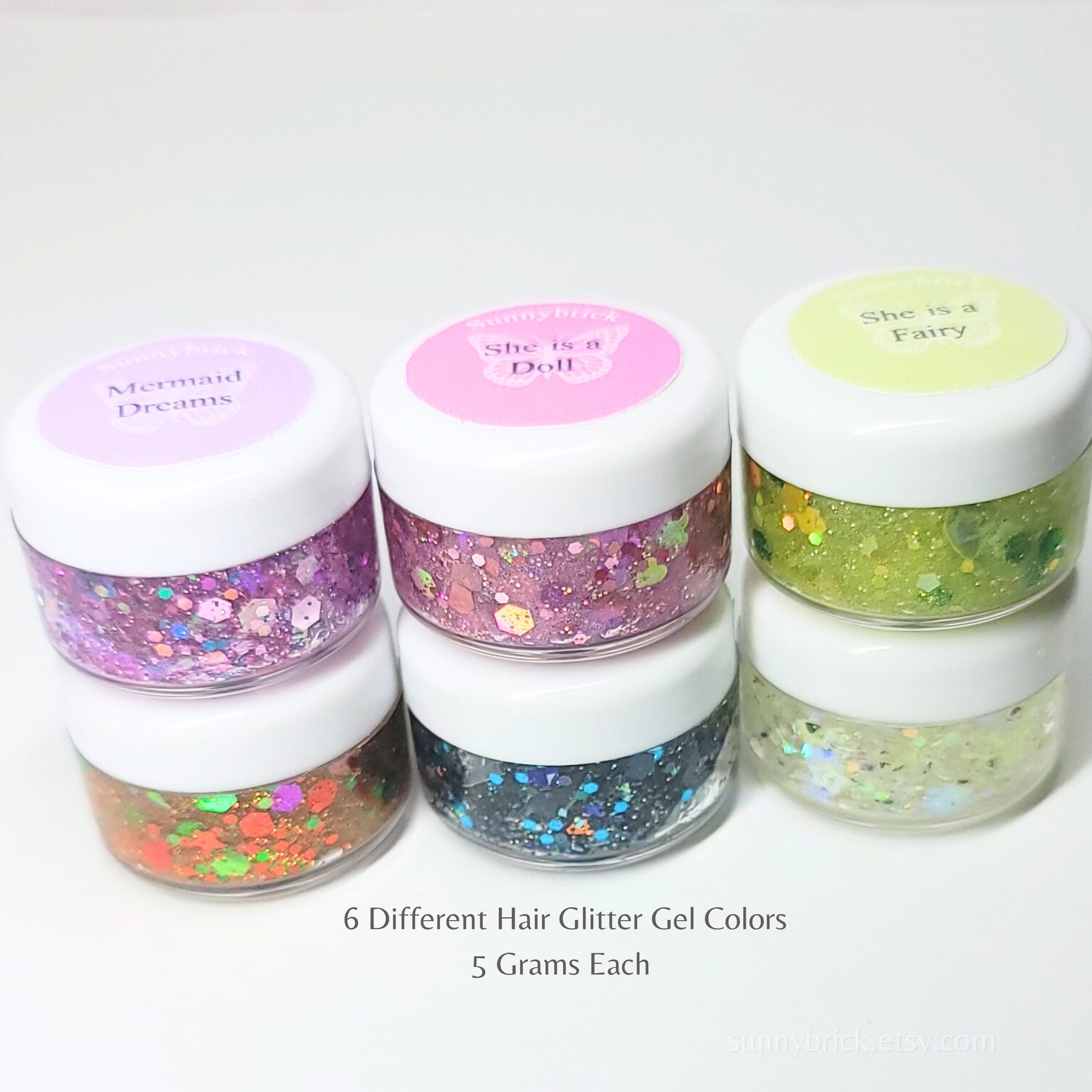 Glitter Hair Gel - Birthday Gift, Christmas Gift or New Years Gift Idea ...