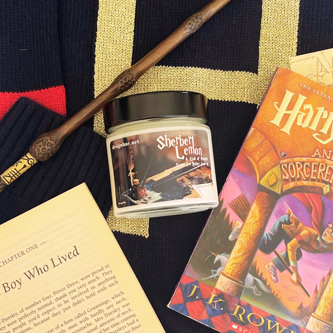 Sherbet Lemon A muggle sweet Sherbet Lemon Scented Candle Etsy