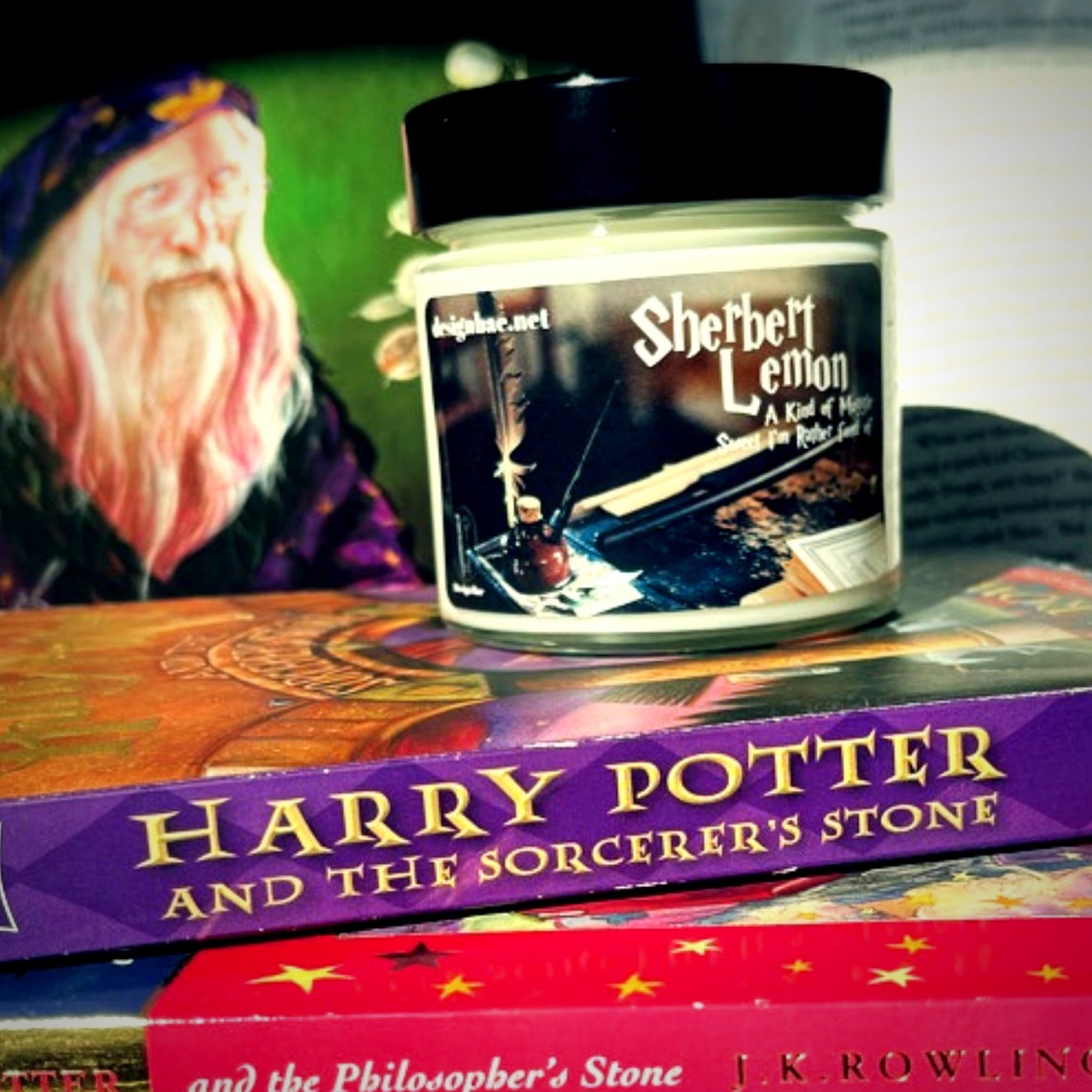 Sherbet Lemon A muggle sweet Sherbet Lemon Scented Candle Etsy