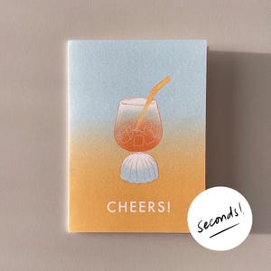 SECONDS* Cheers Celebration Card | Greeting Card | Blank Card
