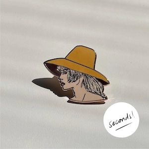 SECONDS* SALE Summer Parisian | Enamel Pin | Lapel Pin | Badge
