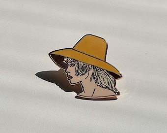 SECONDS* SALE Summer Parisienne | Enamel Pin | Lapel Pin | Badge