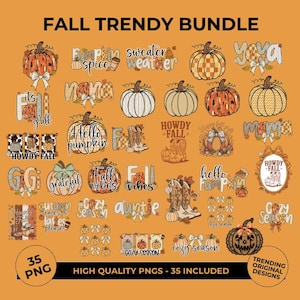 35 Fall Bundle Png, Fall Bundle Png, Autumn Bundle Png, Thanksgiving Bundle Png, Fall Mega Bundle Png, Fall Design Bundle, Pumpkin Bundle