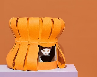 Fortress Traveller Double-Layer Cat House | Cardboard Scratchers