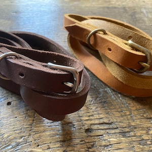 Belt fat leather leather belt