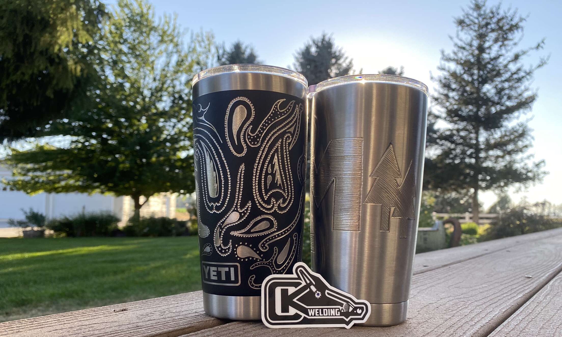 Dremel Engraved Yeti Tumblers Etsy