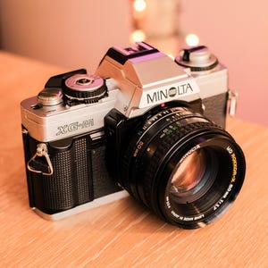 Minolta XG-M w/ Rokkor-X 50mm f1.7 Lens | Tested 35mm Film SLR Camera