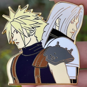 Cloud and Sephiroth