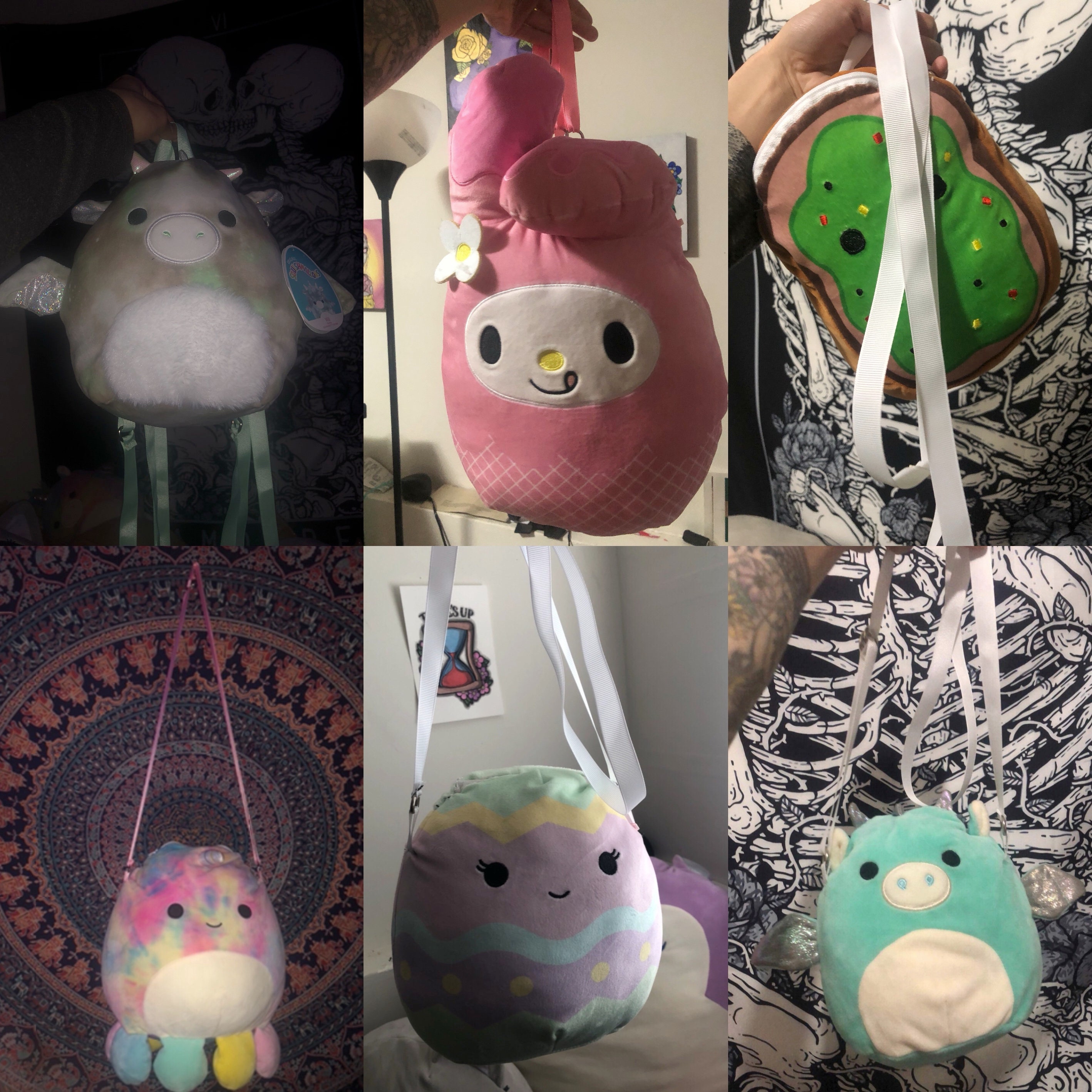Custom Made Squishmallow Bags Etsy