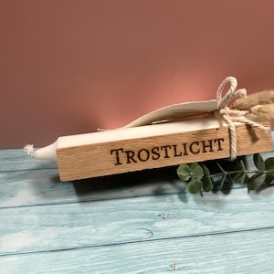 Trostlicht Sternenkinder Trauerlicht Erinnerungslicht Kondolenzsgeschenk Beileid mit Trostlicht