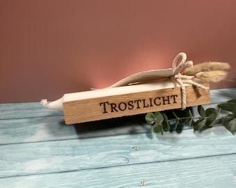 Luz de consuelo Niños estrella Luz de luto Luz del recuerdo Regalo de condolencias Condolencias con luz de consuelo