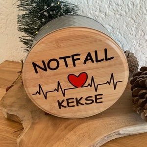 Abschiedsgeschenk, für selbstgebackenes, Keksdose , Quarantäne Geschenk Leckerli Bild 5