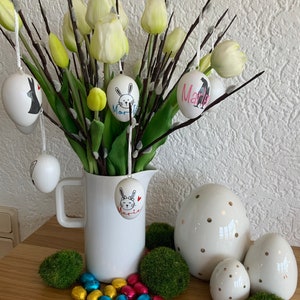 Easter eggs personalized Easter Easter gift Easter decoration with name individual Easter bunny