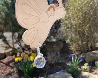 Atrapasueños personalizado para bautizo, nacimiento, comunión, decoración de ventanas