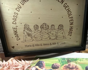 Regalo de despedida personalizado individualmente a partir de una foto para guardería, jardín de infantes, niñera, maestros de escuela primaria.