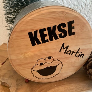 Abschiedsgeschenk, für selbstgebackenes, Keksdose , Quarantäne Geschenk Leckerli Bild 1