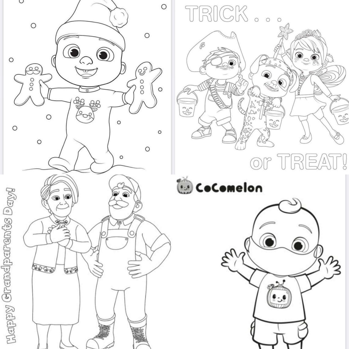 Cocomelon Coloring Pages Pdf Coloring Pages