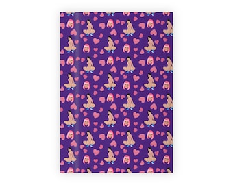 Purple queen nicki  Wrapping Paper
