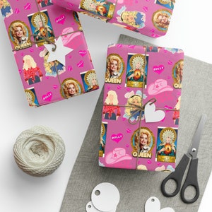 Dolly Parton gift Wrapping Paper