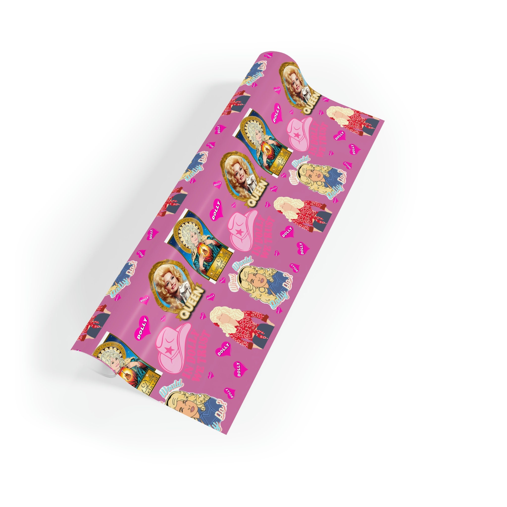 Dolly Parton Gift Wrapping Paper sold by Irene Lee | SKU 59982538
