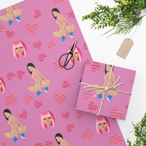 Nicki Minaj pink Wrapping Paper