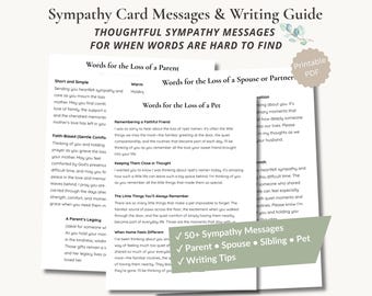 Simple Sympathy Card Messages | What to Write in a Sympathy Card | Short Condolence Messages for Mother, Spouse, Sibling, Professional & Pet