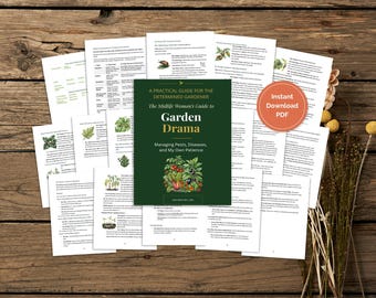 Garden Pest Identification Chart | Disease Guide | Organic Pest Control Printable | Garden Pest Identification Images